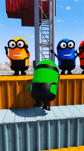 GTA 5 Epic Water Ragdolls Spiderman Jump/Fails Ep 3694 #shorts​