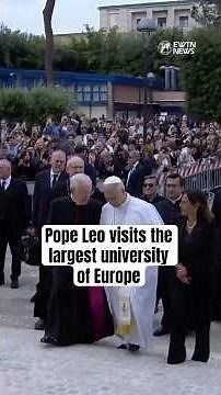 Pope Leo’s historic visit to Rome’s La Sapienza University