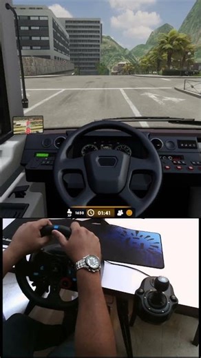 Bus Driving Sim 22: Realistic Routes, Stunning Graphics, Endless Fun! | Logitech G29 Steering Wheel
