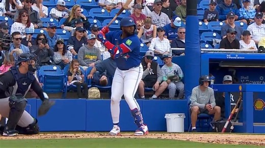 Blue Jays’ Guerrero Jr. cashes in Giménez for first run of spring