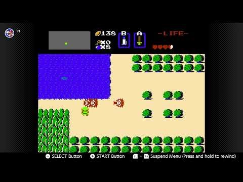 NES Legend of Zelda Beginning cheat code Get 3 Heart Containers Magical Shield Candle & White sword
