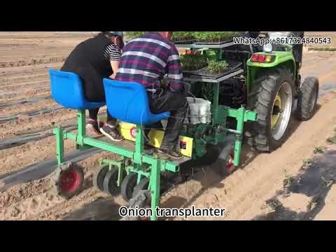 Automatic Onion Transplanter - Effortless Planting for Higher Yields!