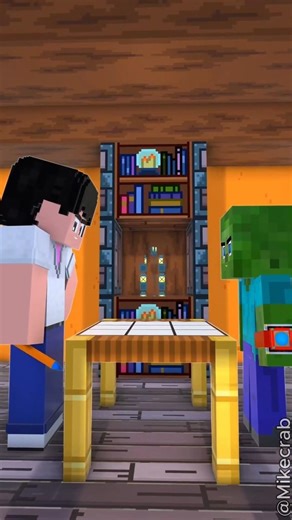Zombie Used Time Rewind Hack in Tic Tac Toe ( Hindi ) #shorts #minecraft #animation #trending #viral