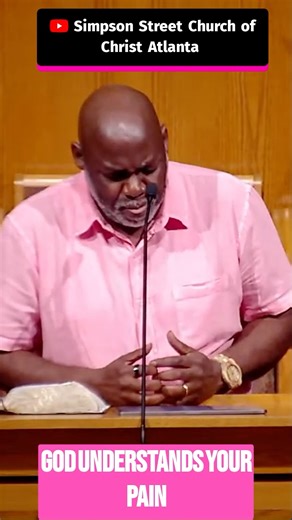 God Understands Your Pain https://www.youtube.com/live/Eo_6SmeMOLY?si=XBL4KYaXPOFDBu2C&t=1434 | Simpson Street Church of Christ