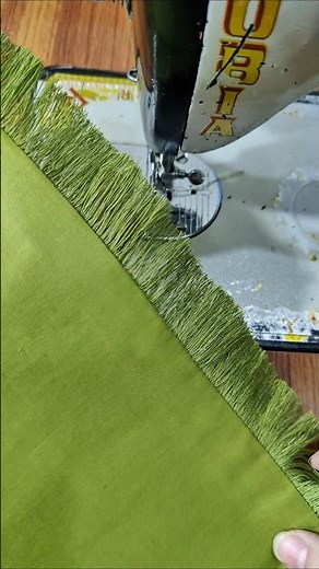 Turn simple sewing thread into gorgeous fringe tassel lace!#FringeLace #TasselMaking #ThreadCraft