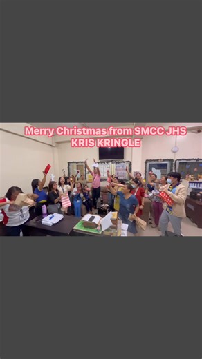 🎄✨ Kris Kringle at SMCC JHS: Early Christmas Vibes! ✨🎄 First Theme: Something RED The holiday spirit has officially landed at the SMCC JHS Office! Our little Kris Kringle moments are bringing smiles, laughter, and that warm pasko feeling that makes December extra special. 🎁💛💙 From surprise gifts to heartfelt notes, every exchange reminds us of the joy of giving — and the simple happiness of being part of one Michaelinian community. ❤️ Here’s to more shared moments, small surprises, and BIG 