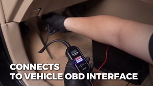 OBD2 Car Memory Saver Cable, with 3A Fuse & 2 Alligator Clips OBD II Vehicle ECU Emergency Power Supply Cable, Over-Current, Over-Voltage, Polarity Reverse Protection