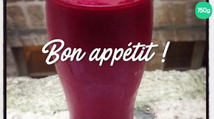 Smoothie aux fruits rouges économique