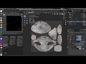 Blender - bake fur particle system on UVmap using geometry nodes