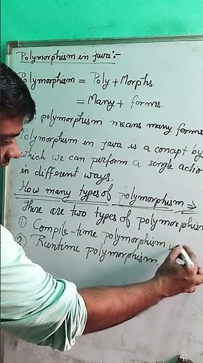 polymorphism in Java