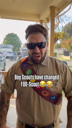 Andrew nunez on Instagram: "HAS THIS FOO PASSED BY UR PAD YET?? @jvalentino #funny #funnyreels #fyp #comedy #boyscouts"