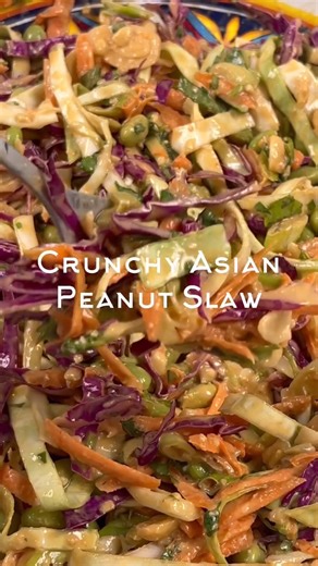 Fuel your end-of-summer hustle with this high-protein, vegan Crunchy Asian Peanut Slaw. 🥗 Packed with plant-based protein and bold, nutty flavor, it’s the perfect make-ahead lunch to keep you energized all day long. Grab your jar of Once Again Peanut Butter and get the full recipe from @noonis_kitchen. Your taste buds (and your schedule) will thank you. 💪🥜 | Once Again