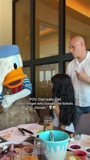 Why DONALD DUCK is the best part of Topolino’s Terrace! #Shorts