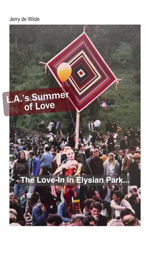 Most people associate the Summer of Love with San Francisco. But Los Angeles had its own version, and it happened in Elysian Park in 1967. Photographer Jerry de Wilde was there to capture it. His images document a little-known chapter of L.A. history, when thousands gathered for a Love-In filled with music, art and community in the hills near Dodger Stadium. Decades later, those photographs are being published by Angel City Press in a new book, In Case You Missed It, with help from his daughter,