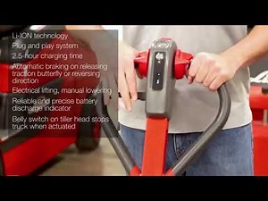 Linde MT12 Lithium iON Electric Pallet Truck Features Video