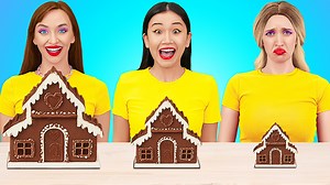 3K views · 65 reactions | Yum!朗 100 layers of chocolate! Giant vs tiny food hacks by 123go! Challenge | 123 GO Challenge | Facebook