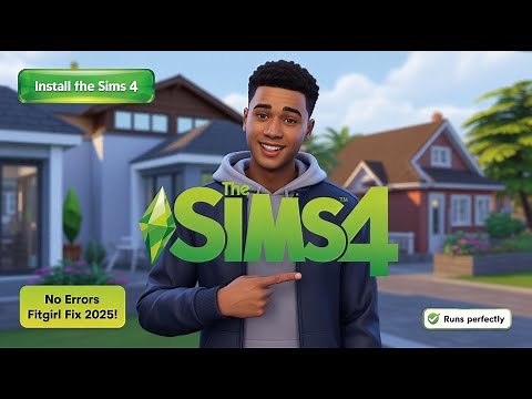 How to install The Sims 4 without errors 2025 (FitGirl Repack)