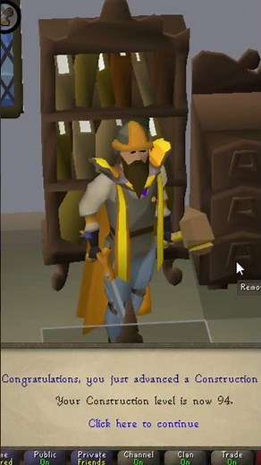 This Training Method Really is the Best for Construction! #osrs #gaming #runescape