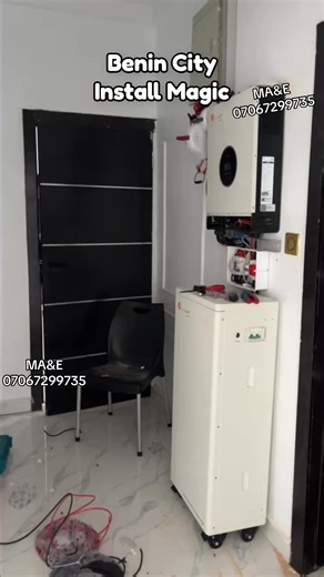 Starting an 8kw solar inverter setup integration with a 15kwh ✅8kva 48v solar inverter ✅1 unit of 15kwh lithium battery ✅530watts jasolar solar panel x 12 ✅Solar Cables ✅Accessories ✅Battery rack panel rails TO POWER ⏺️2 unit of 1hp inverter ac and 1 unit of 1hp inverter av ⏺️1 unit of fridge and freezer ⏺️2 unit of television ⏺️3 fans water dispenser lighting points charging of appliances ☎️07067299735 📥send a dm for enquirers 🚚we deliver to all states (payment validates order) #mitchell_a_an