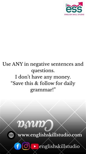 Learn the correct use of SOME and ANY with simple examples. Perfect for beginners and daily spoken E