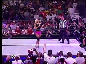 WWF Smackdown 2002 - Bra & Panties Match - Torrie Wilson vs. Stacy Keibler