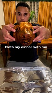 Do the mahi, get the treats. dinner time 🤤 #pighead #pig #tongan m | Sean Leohau Ramsay