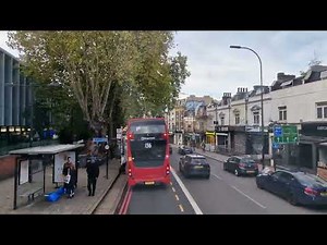 London bus 436 from Lewisham station to Vauxhall Station