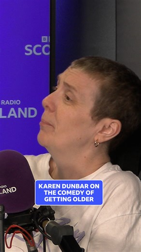 Getting older is a funny thing… Karen Dunbar on finding the comedy as both she and her audience age. Mornings | Listen on BBC Sounds via BBC Radio Scotland #Mornings #KarenDunbar #RSVis | BBC Scotland