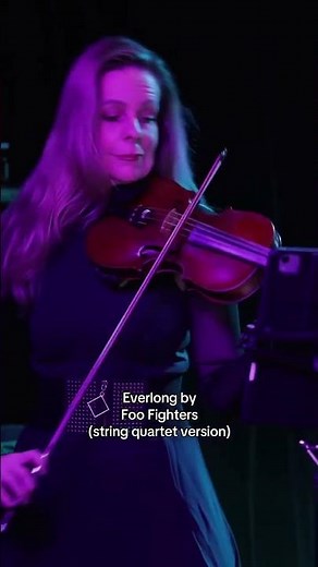 One of our favorites on tour because we get to make classical instruments ROCK 🤘 #foofighters #vsq