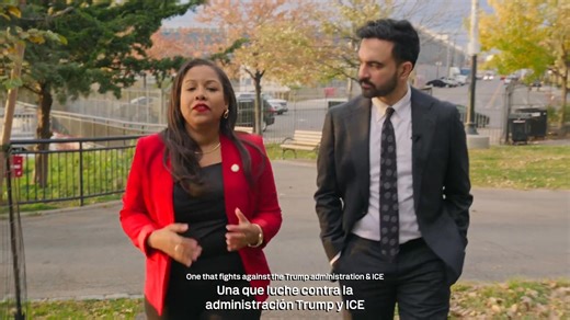 How TF does Mamdani manage to speak better Spanish (decent accent too) than the garbled and mangled English Orange Flush excretes? Also, this is adorable. | Clarence Patton