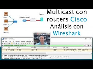 Tutorial 58 Multicast con routers Cisco | Parte 1 | IGMPv2 y análisis con Wireshark