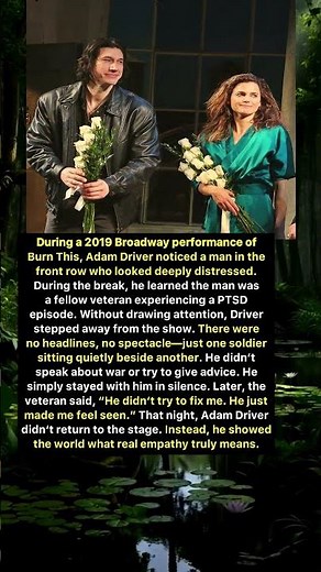 Adam Driver Chose Empathy Over Applause