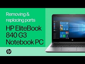 Removing & replacing parts for HP EliteBook 840 G3 | HP Computer Service | HP Support