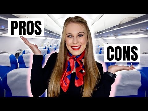 PROS And CONS Of Being A FLIGHT ATTENDANT!