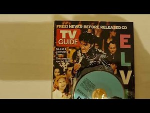 Elvis Presley TV Guide Magazine Covers.