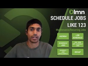 LMN Schedule Maintenance Virtual Training