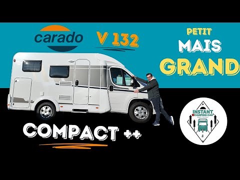 Le CAMPING CAR FOURGON ! - Présentation CARADO V132 collection 2024 COMPACT *Instant Camping-Car*
