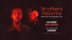 Catch up with Brothers Osborne as they prepare to take their We're Not For Everyone Tour on the road beginning Thursday, July 29! Click here for your tickets: https://buytix.events/1mk | Live Nation Concerts