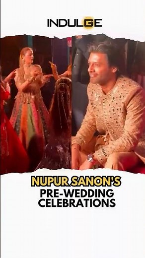 Nupur Sanon and Stebin Ben's pre-wedding celebrations | #shorts |