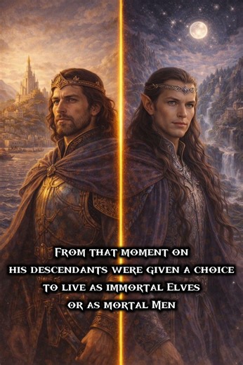 Did Did You Know Aragorn and Elrond Are Related #lotr #middleearth #deeplore