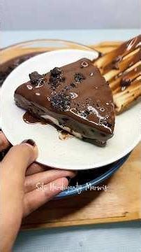Resep Puding Oreo fla Coklat #puding #pudingoreo