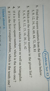 Problem Set 531. Find the square numbers from the list given b... | Filo