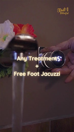 ✨ Enjoy any treatment at our new Lake City branch and indulge in a complimentary Foot Jacuzzi! Treat your feet to the ultimate relaxation experience. Only available at Lake City branch~ Book your appointment today! ✨ 📍Lake City: https://wa.me/60143903899 May visit us at another branch with other services as well! 📍Razak City : https://wa.me/60127103899 📍Sentul Point : https://wa.me/60149113899 #ThaiBlissful #FootCare #BodyCare #SpaDay #Relaxation #SelfCare #Wellness #ThaiBlissfulAndJacuzzi #S
