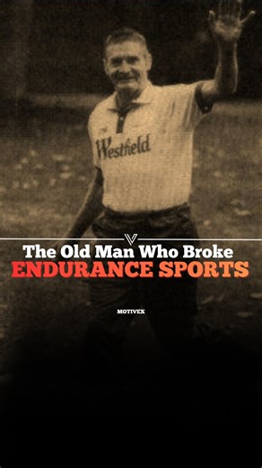 motivex on Instagram: "A 61 years old gamer Beat word class athlete In 1983, Cliff Young showed up to Australia’s 544 mile ultramarathon in overalls and work boots. Elite runners laughed. “Old man, go home.” They ran 18 hours, slept 6. Cliff didn’t know that. He just ran like he chased sheep on his farm slow, steady, no sleep. While champions slept, Cliff kept shuffling forward. He won by 10 hours. Broke the record. Then gave his $10,000 prize to other runners. Changed ultramarathon strategy for