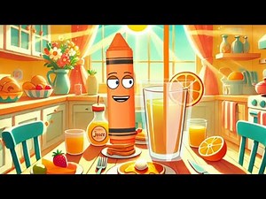 Clement the Crayon’s Orange Song for Kids | Color Learning Song | Awesome Orange Wonders! |