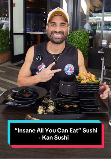 Insane All You Can Eat Sushi Experience at Kan Sushi