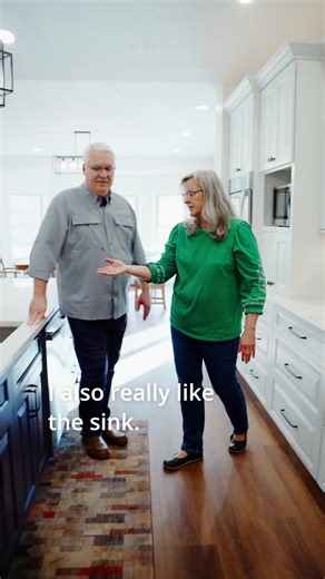 A quick walk-through of their new kitchen. | Riverside Construction