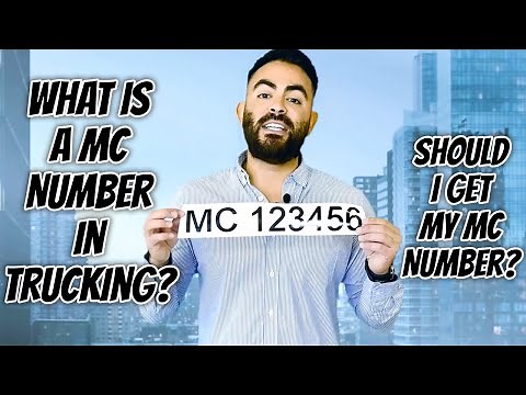 What Is A MC Number In Trucking? Should I Get My MC Number? How Do I Display My MC Number On Truck?