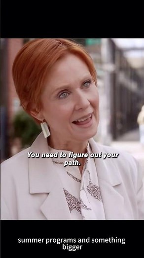And Just Like That... (TV Series) | Miranda Pushes Brady Toward College