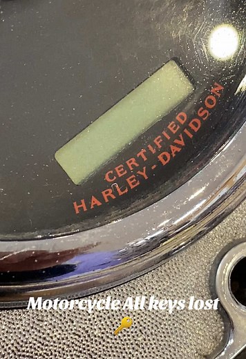 Harley Davidson motorcycle all keys lost the code tubular key and cut it @ Key it locks 1556 Merivale Rd ##keys##carkeys ##motorcyclekeys